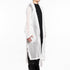 818KNM2-WHITE / メッシュフーデッドローブ - JULIUS